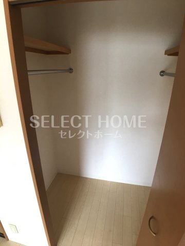 収納　収納のためのスペースです