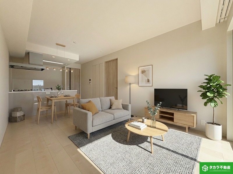 居室・リビング　写真は１１０６号