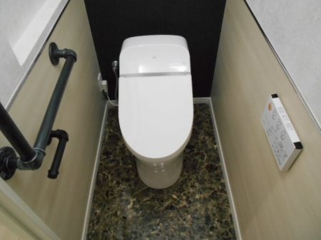 トイレ　清潔感のあるトイレです。