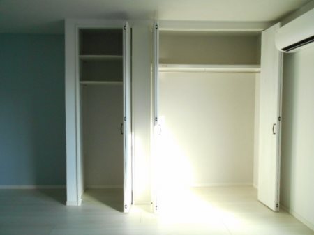 収納　収納完備でお部屋を広くお使いいただけます。