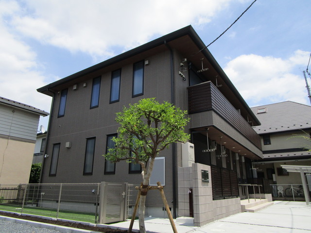 建物外観　旭化成ヘーベルメゾンのペット共生