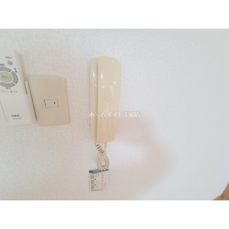 セキュリティ　インターホン付き♪
