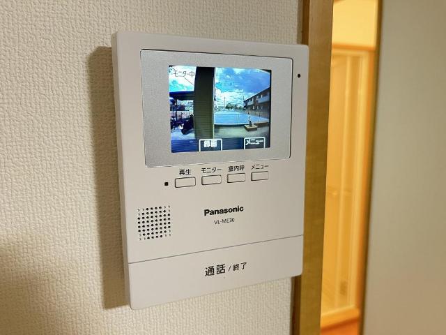 セキュリティ　録画機能付きのTVモニターホン