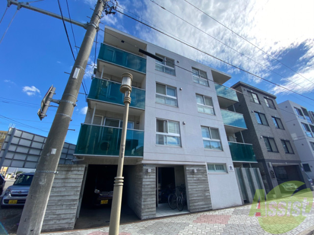 建物外観　札幌市北区北十七条西「ガーデンテラスＮ１７」