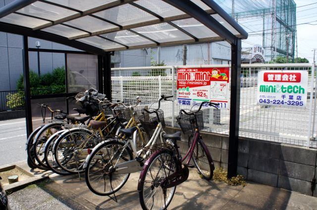 駐車場　駐輪場です