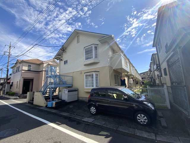 建物外観　都市ガス物件です