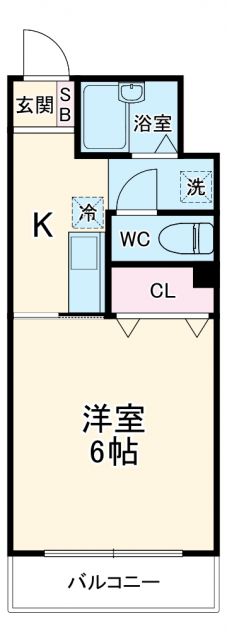 グレイスコート武蔵小杉の間取り写真