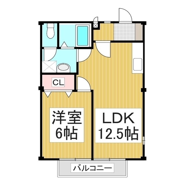 グレープヒル B棟の間取り写真