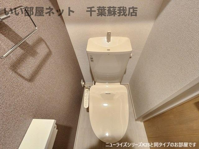 トイレ　ゆったりとした空間のトイレです