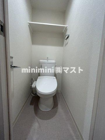 地下鉄中央線 九条駅 徒歩9分 11階建 築4年のトイレ写真