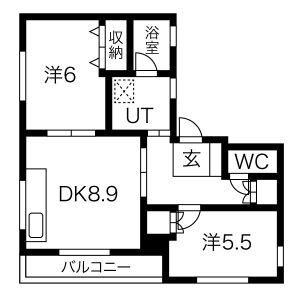 コンソートONEの間取り写真