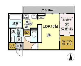 D-ソール・グランの間取り写真