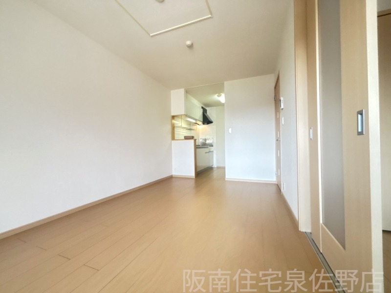 南海本線 吉見ノ里駅 徒歩4分 2階建 築16年の居間写真