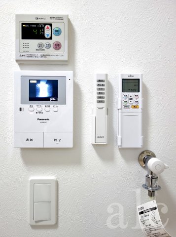 セキュリティ　訪問者の方を確認、TV付きインターフォン