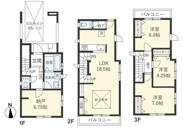 Sumai-to世田谷区北烏山01の間取り写真