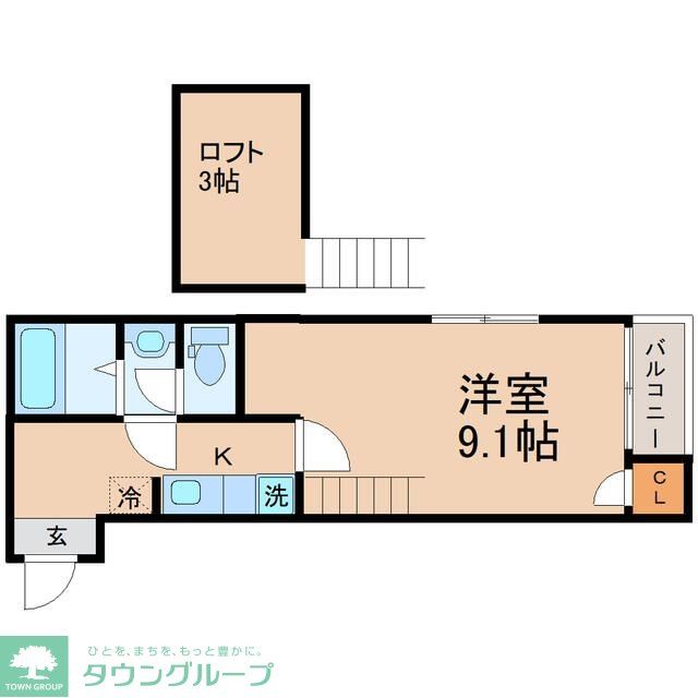 クレアフォーチュン清水沼の間取り写真