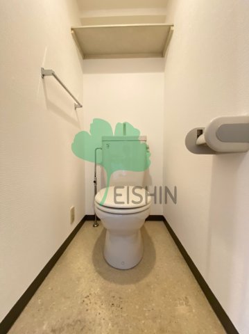トイレ　清潔感のあるトイレです。