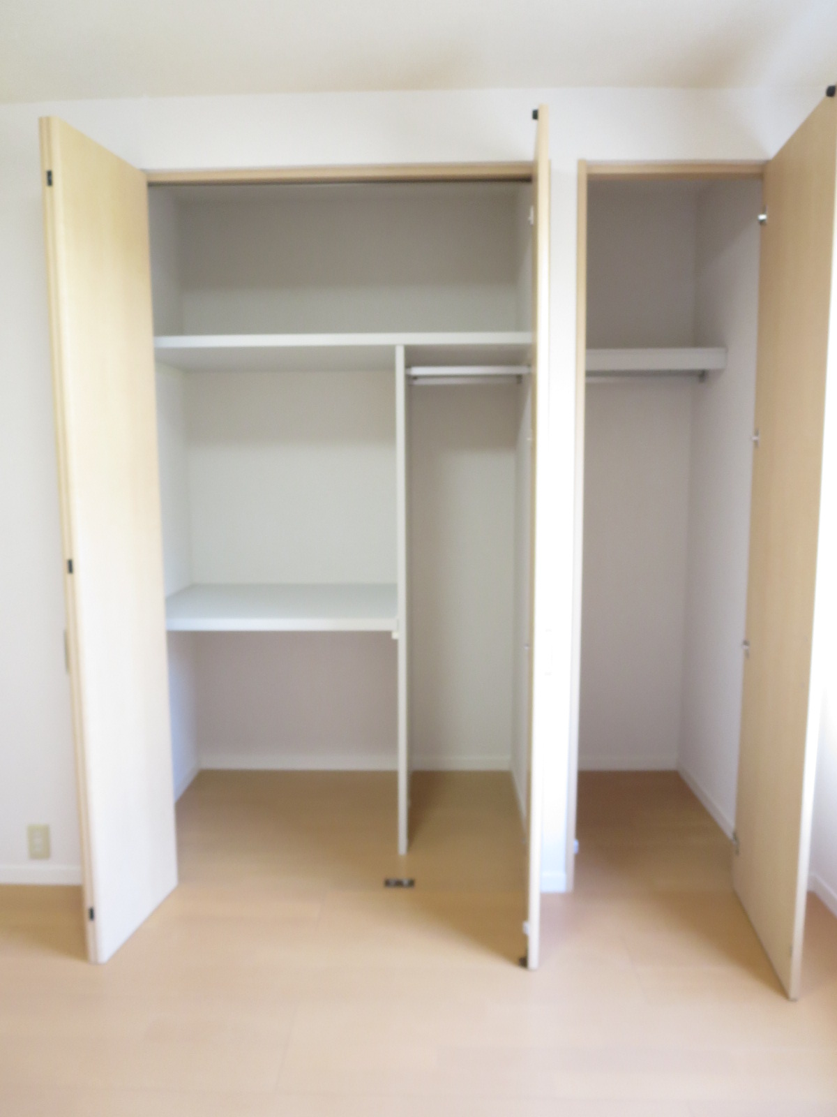 収納　間仕切りがあり収納しやすくなりました