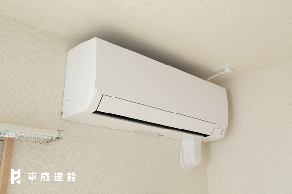 その他設備　リビングに設備でエアコン設置済