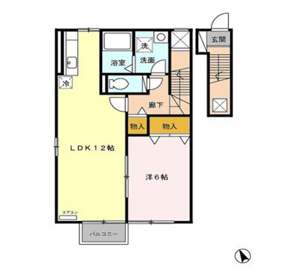 レオパルド　IIIの間取り
