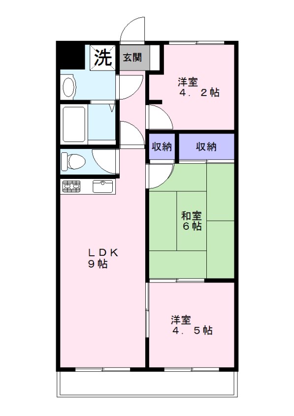 ロイヤルクレストの間取り