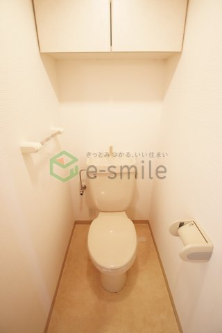 トイレ　ゆったりとした空間のトイレです