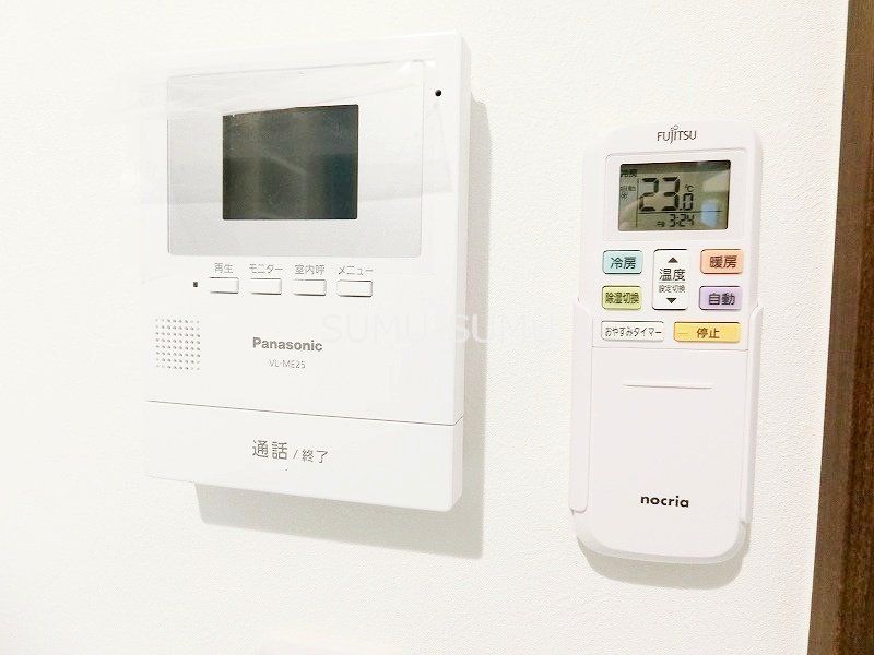 セキュリティ　来訪者が一目瞭然。セールスや勧誘対策もできて安心です。