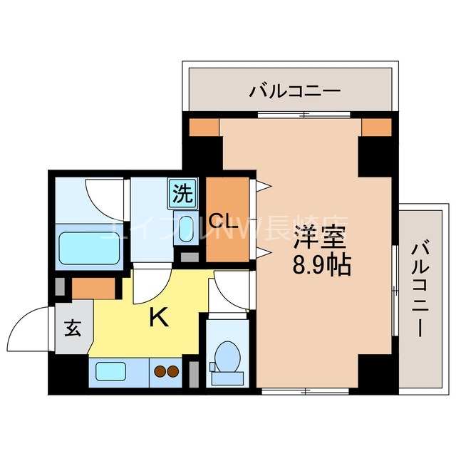 グリーンコート樺島の間取り