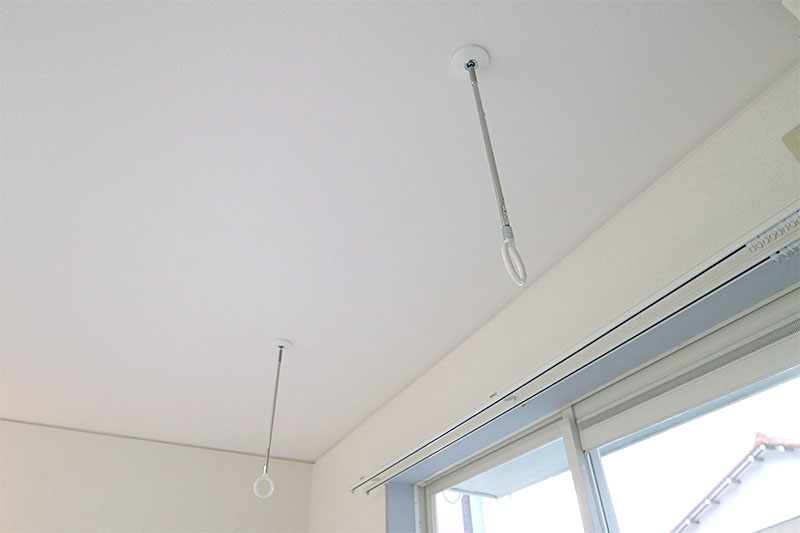 その他設備　室内物干し