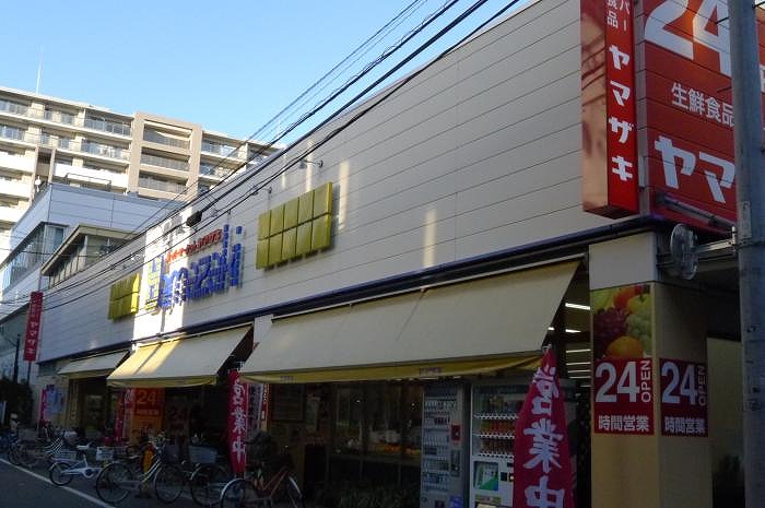 スーパー　スーパーヤマザキ三筋店（スーパー）まで378m