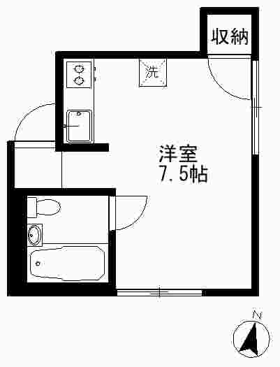 ノヴェルズ信濃町の間取り