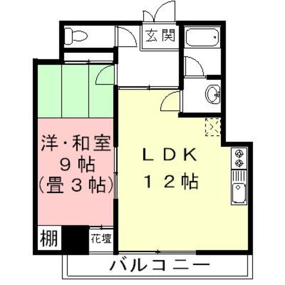 シルキーハウスＨＯＲＩの間取り