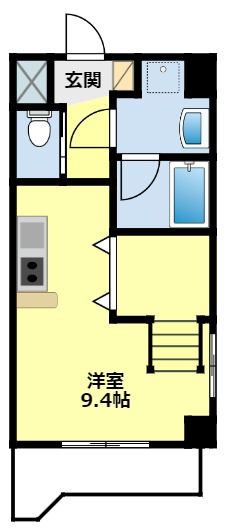 豊田市山之手のマンションの間取り