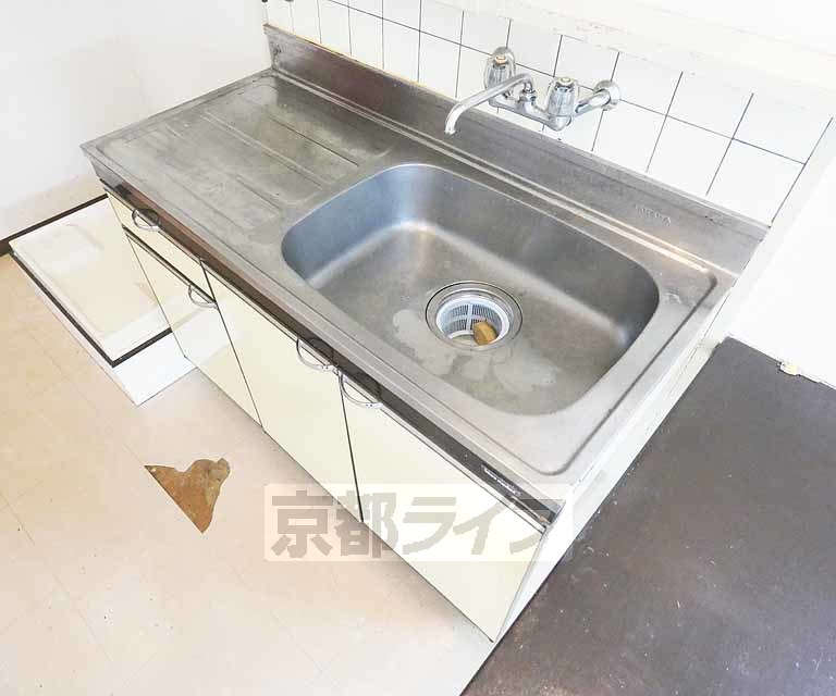 キッチン　ガスコンロ設置可