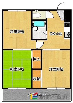 シティハイム筑紫の間取り