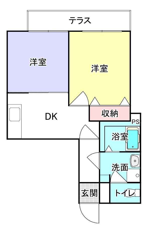 Nシンフォニーの間取り