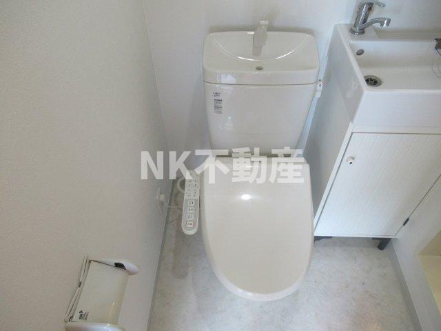 トイレ　トイレもきれいです