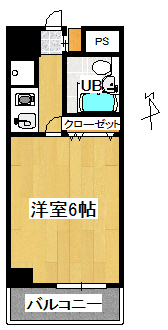 シティライブ多摩川の間取り