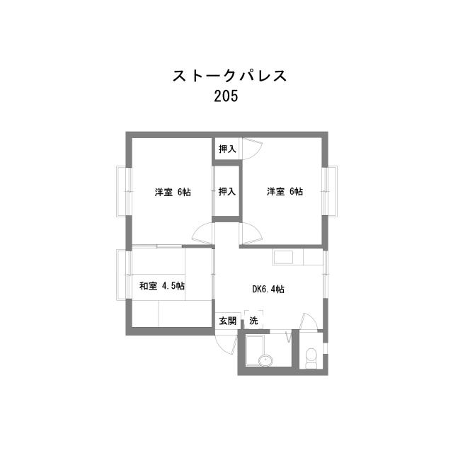 ストークパレスの間取り