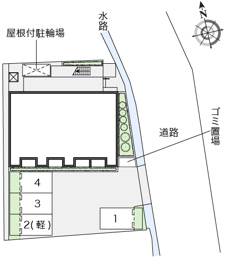 【八尾市安中町のアパートのその他】