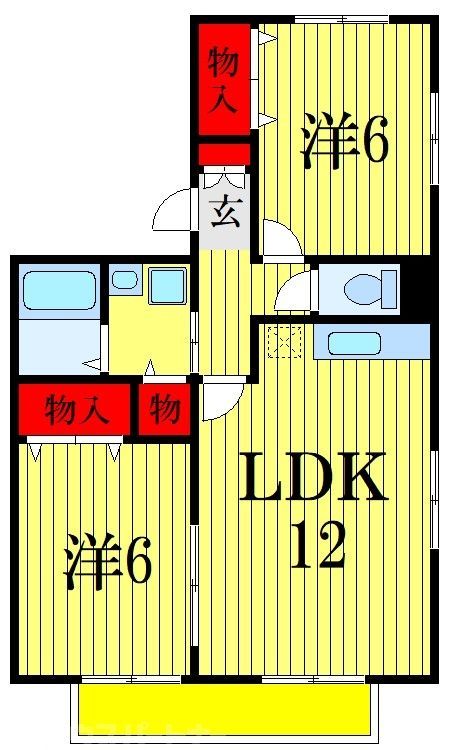 サンモールの間取り