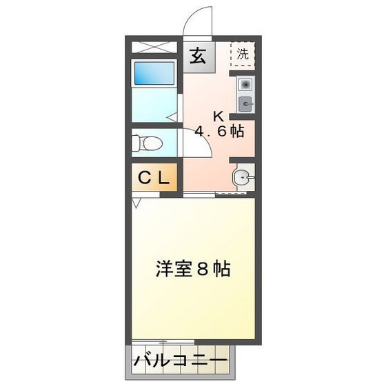 ピアコート栗真の間取り