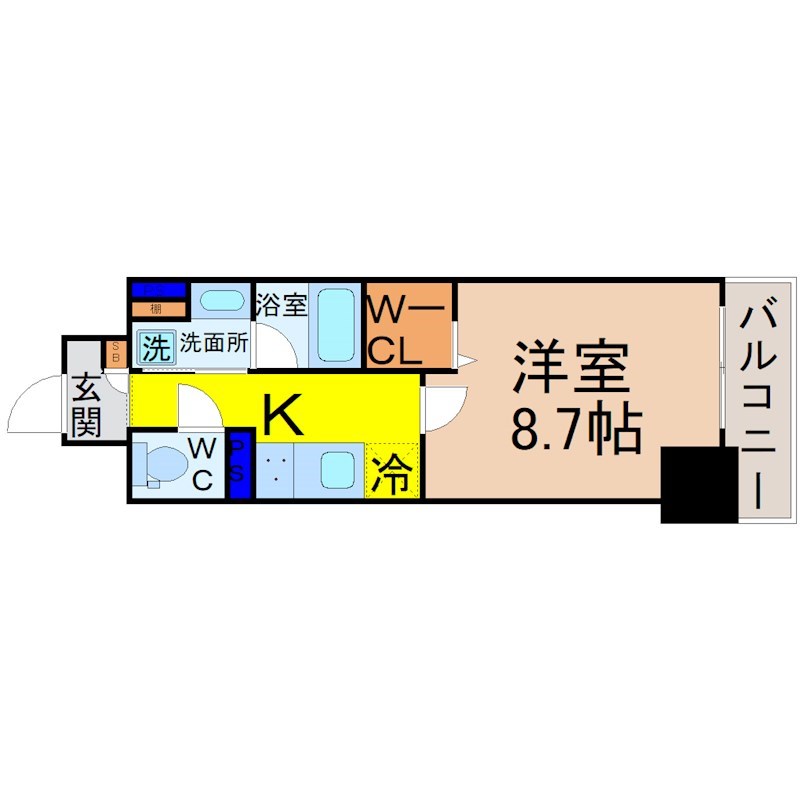 ファミールプライムの間取り