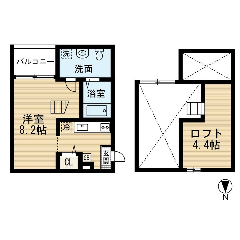 ｓｏｌａｒｅ（ソラーレ）の間取り