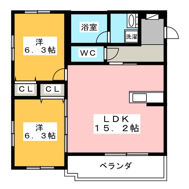 Ｃｏｕｒｔ　ＳｈａｎｇｒｉーＬａの間取り