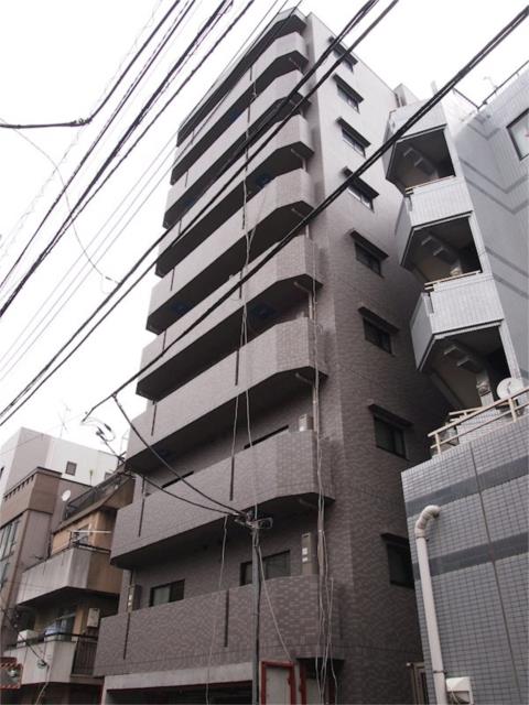 新宿区払方町のマンションの建物外観