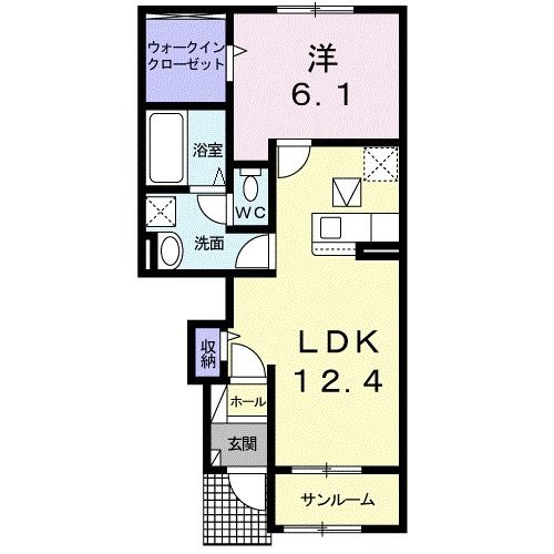 コージーコートIIの間取り