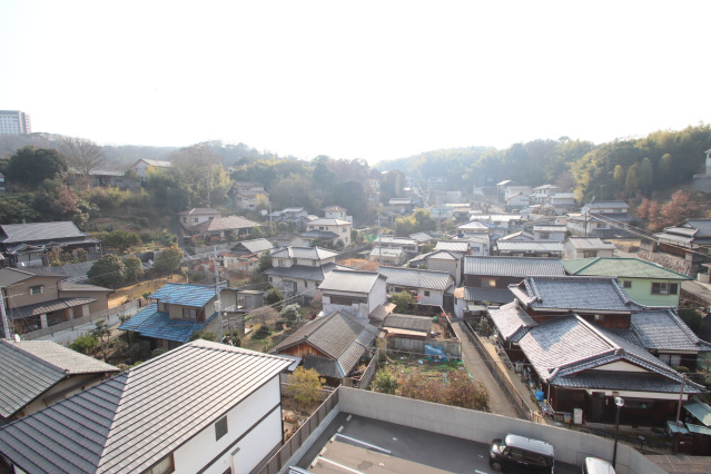 【岡山市中区門田本町のマンションの眺望】