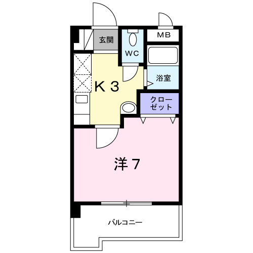 【シーポート花時計の間取り】