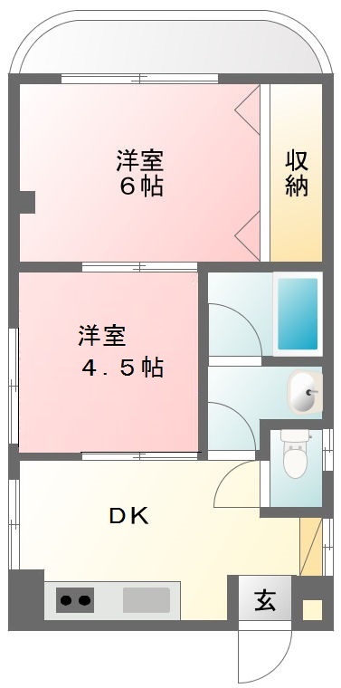 ホワイトヒルズの間取り